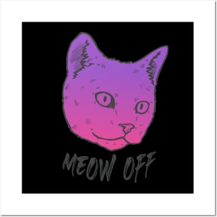 Meow Off Posters and Art